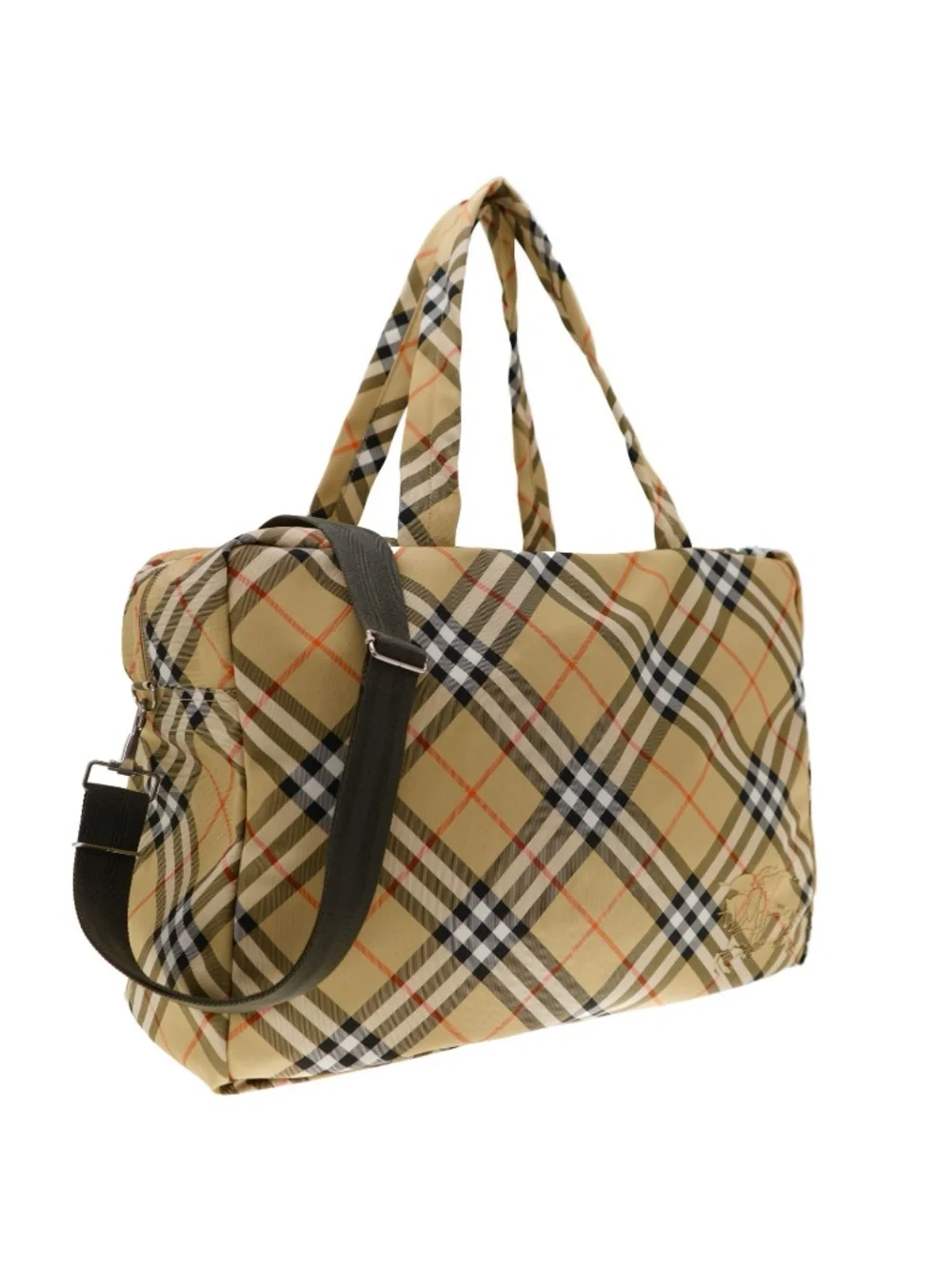 Burberry Classics Weekender Duffle Bag Large Check Canvas New